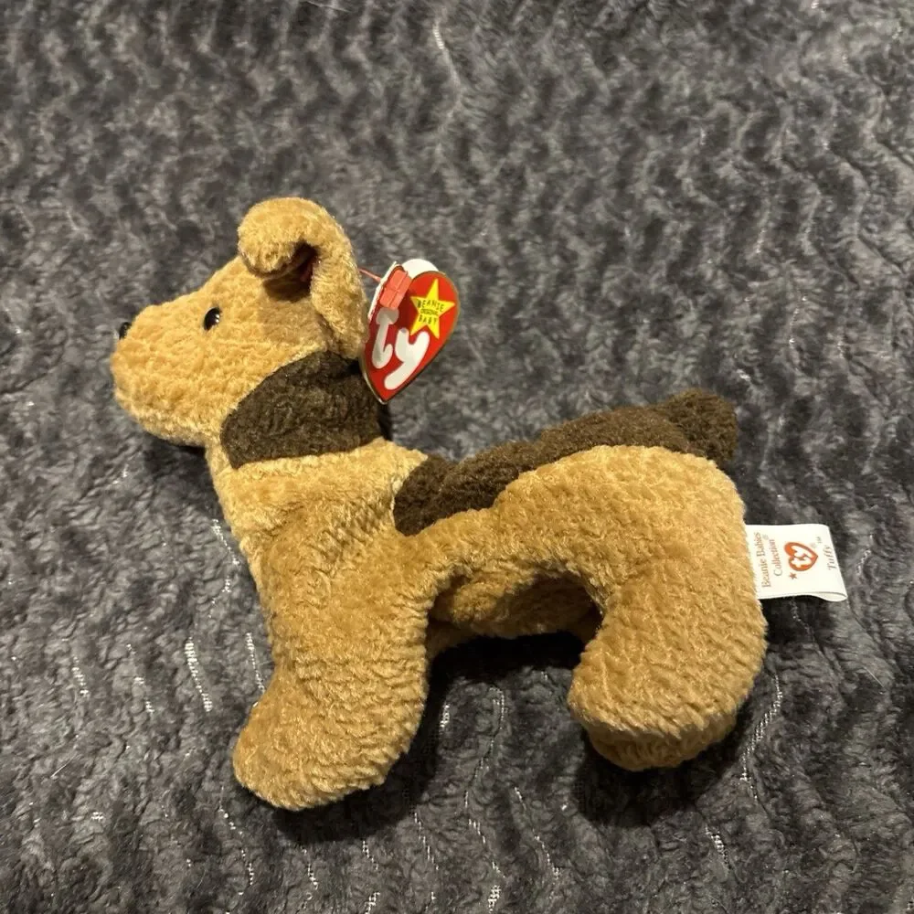 Ty Beanie Babies Lot of 4 Hope, Tuffy, Roam, Bruno